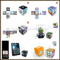 YongJun Hot Selling Popular Impresión OEM Magic Cubes para logotipo de impresión de promoción y embalajes personalizados